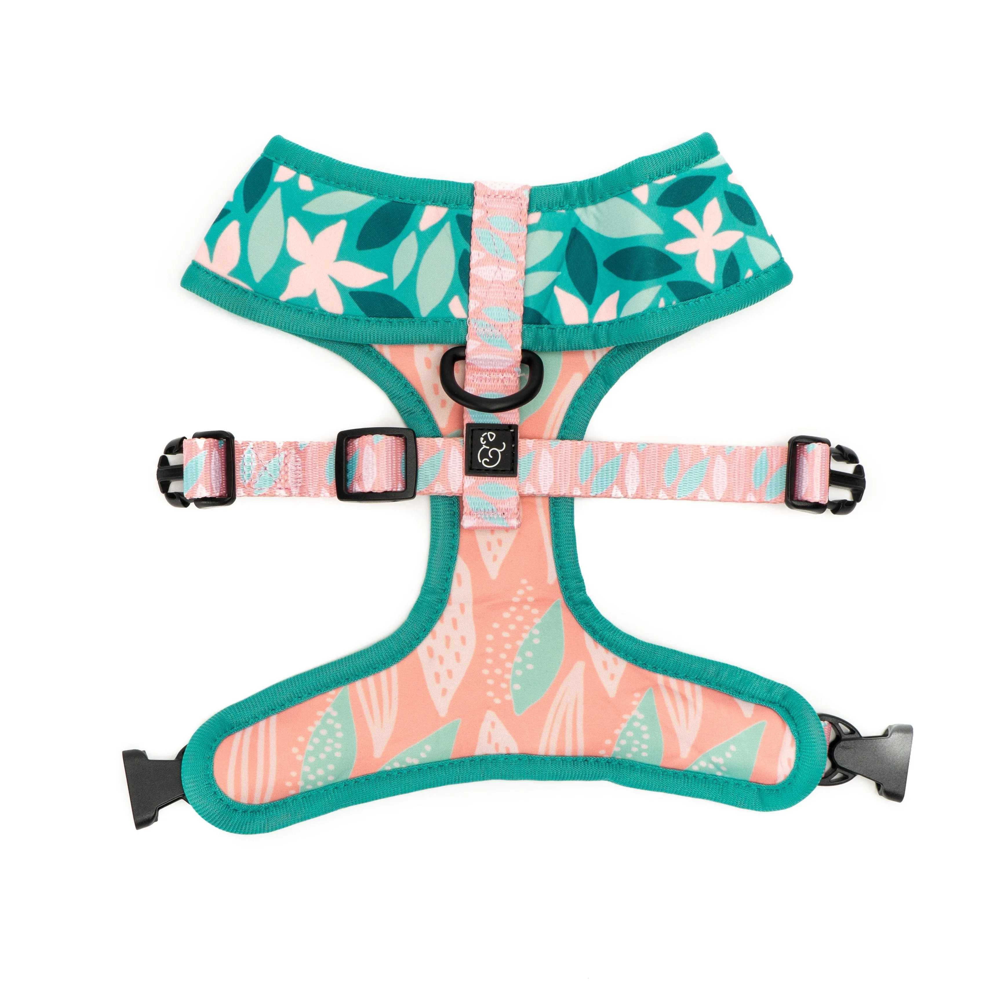 Lucy & Co. Dilly Lily - Blue & Pink - Reversible Dog Harness