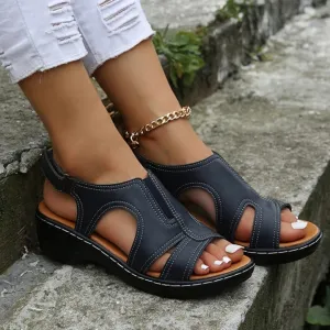 Manuela® | Orthopedic sandals with wedge heel