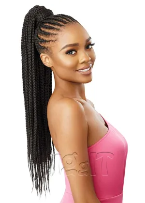 Medium Box Braid 26" Ponytail