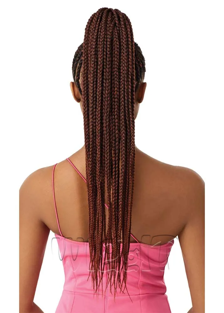 Medium Box Braid 26" Ponytail