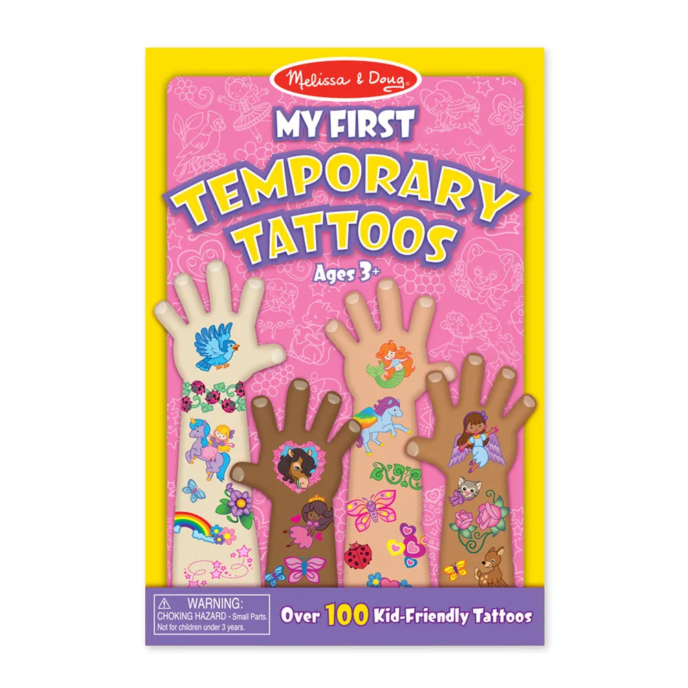 Melissa and Doug - My First Temporary Tattoos - Pink