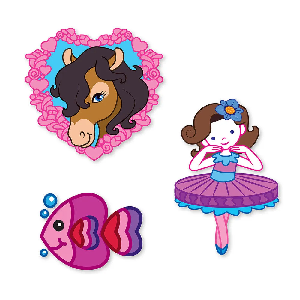 Melissa and Doug - My First Temporary Tattoos - Pink