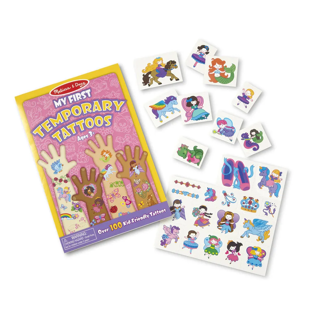 Melissa and Doug - My First Temporary Tattoos - Pink
