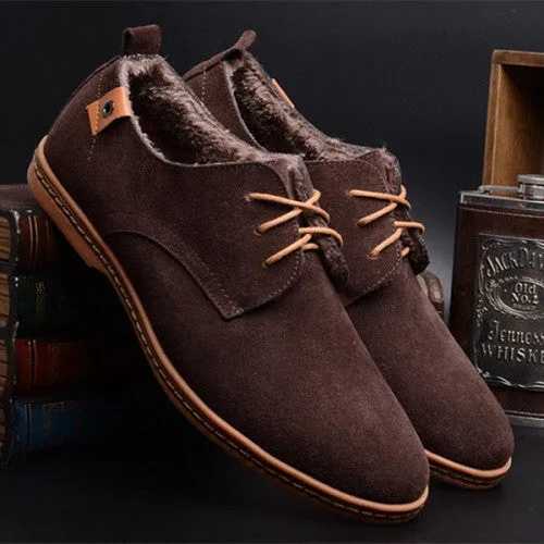 men boots fashion men casual shoes arrival leather shoes tide solid color Snow winter boots botas SE05652