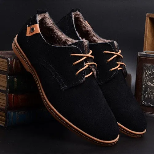 men boots fashion men casual shoes arrival leather shoes tide solid color Snow winter boots botas SE05652