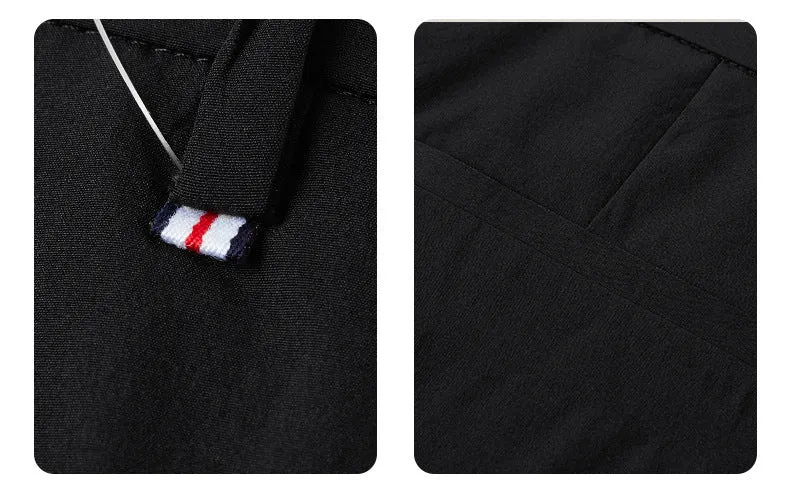 Men's Professional Quick-Dry Pants | Water-Resistant Business Travel Trousers