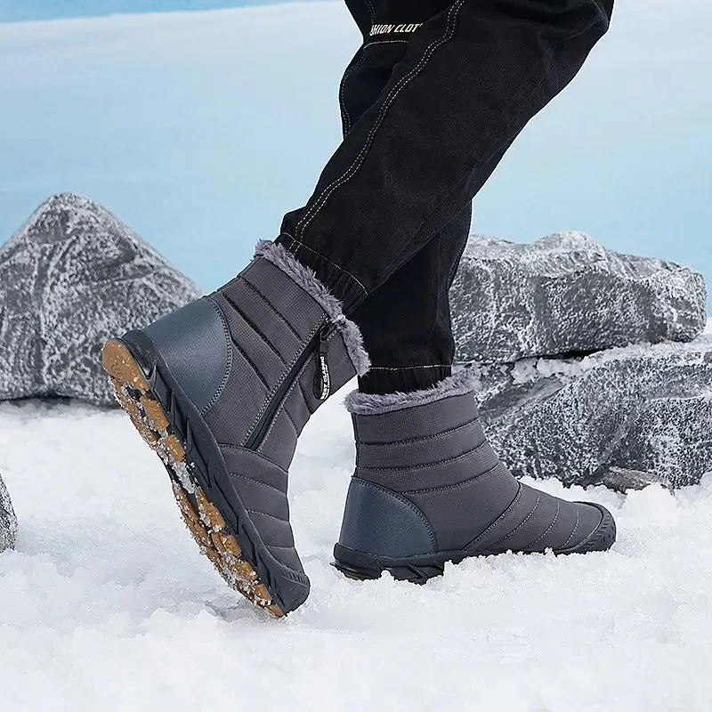Men's Waterproof warm Snow Boots ( HOT SALE !!!-60% OFF For a Limited Time )