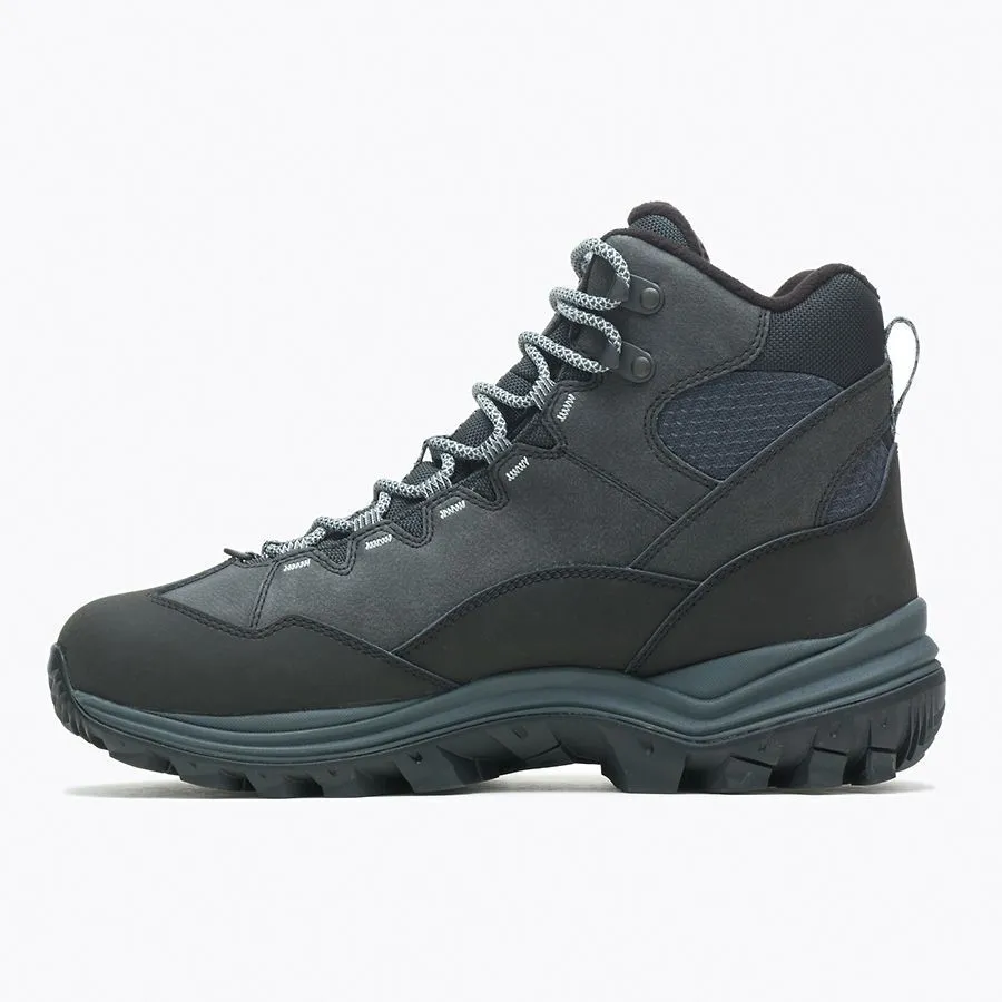Merrell Men's Thermo Chill Mid Waterproof Black Leather J16467