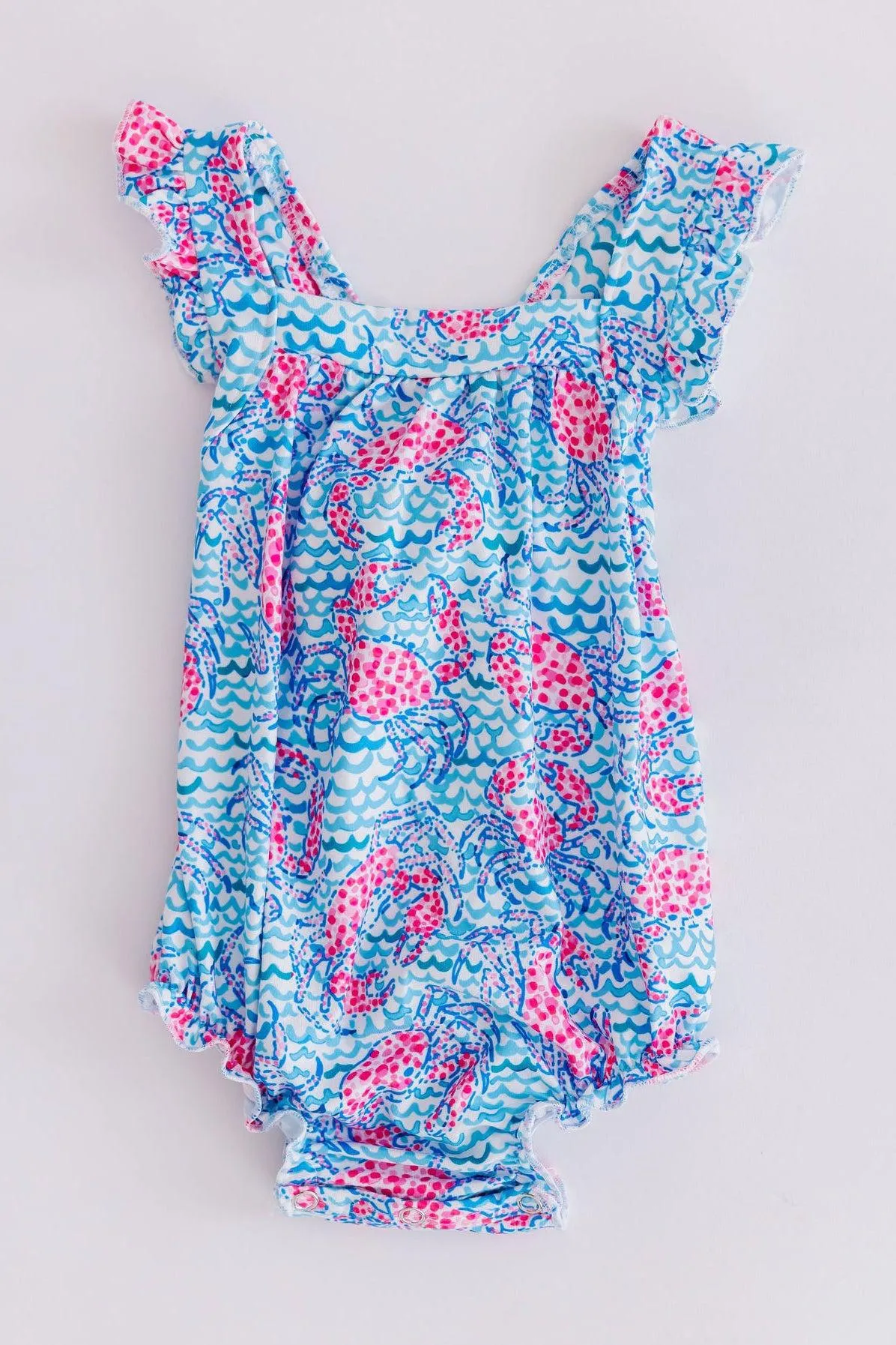 Mila & Rose Ruffle Cross Back- Crab Walk