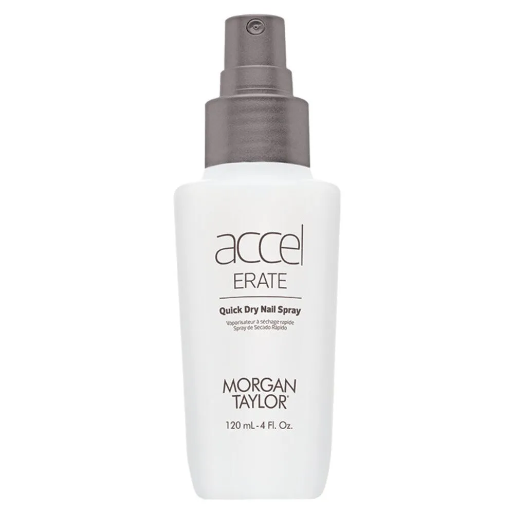 Morgan Taylor Accelerate Quick Dry Nail Spray / 4 oz. - 120 mL.