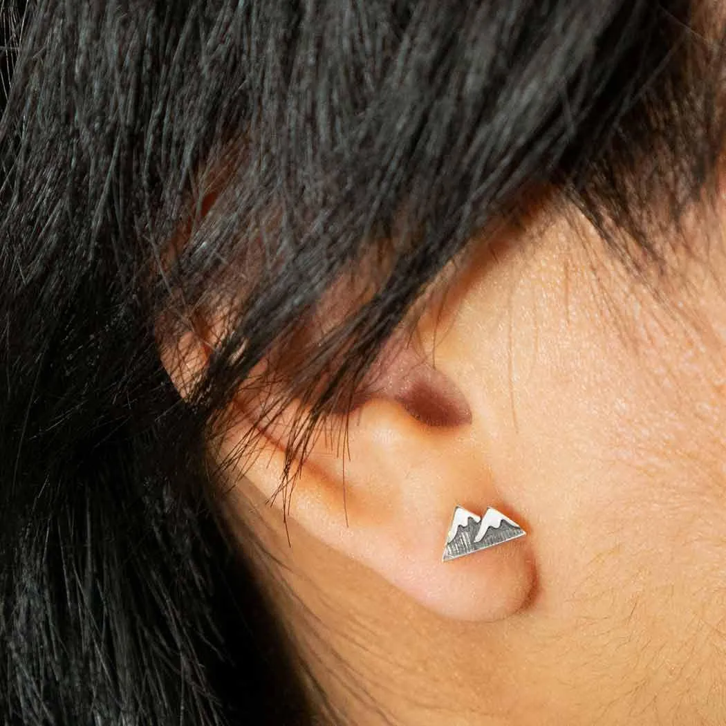 Mountain Stud Earrings