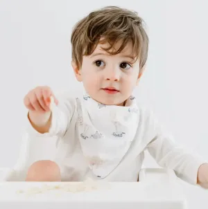 Nest Designs Bamboo & Terry Cotton Baby Bandana Bib (2 Pack)