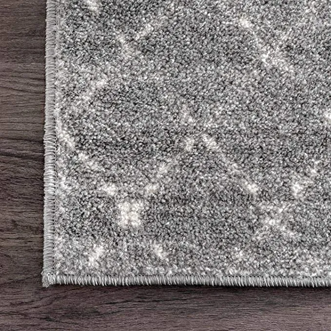 New nuLOOM Moroccan Blythe Area Rug, 3' x 5' Dark Grey! Rugs with the signature Moroccan blend of colour, line, and texture help bring global style to your home turf.