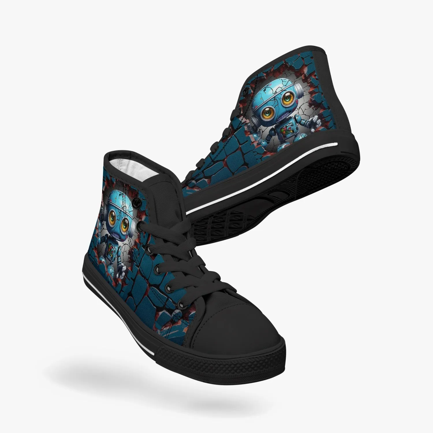niche era Boy's High-Top Canvas Shoes