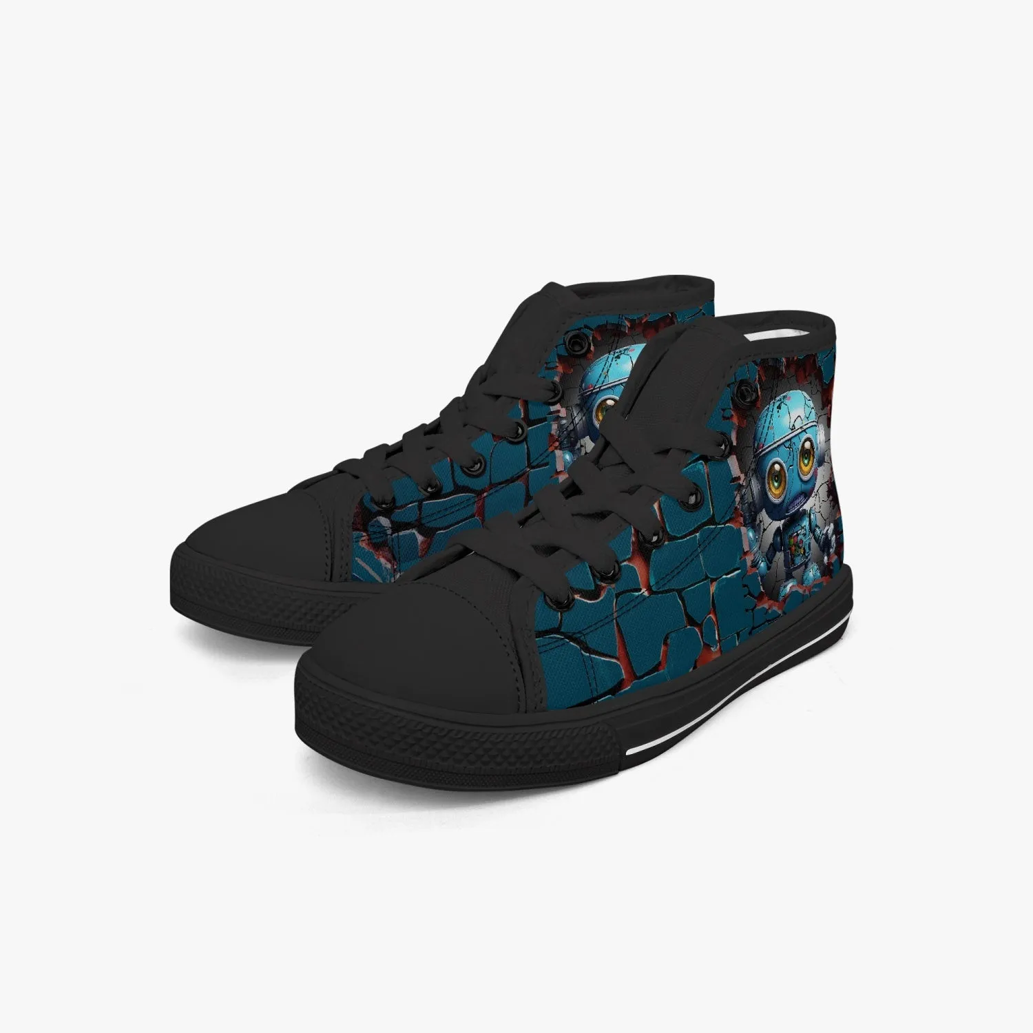 niche era Boy's High-Top Canvas Shoes