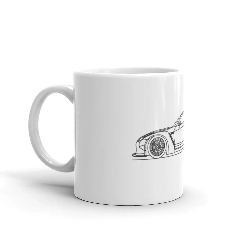 Nissan R35 GT-R Liberty Walk Silhouette Mug