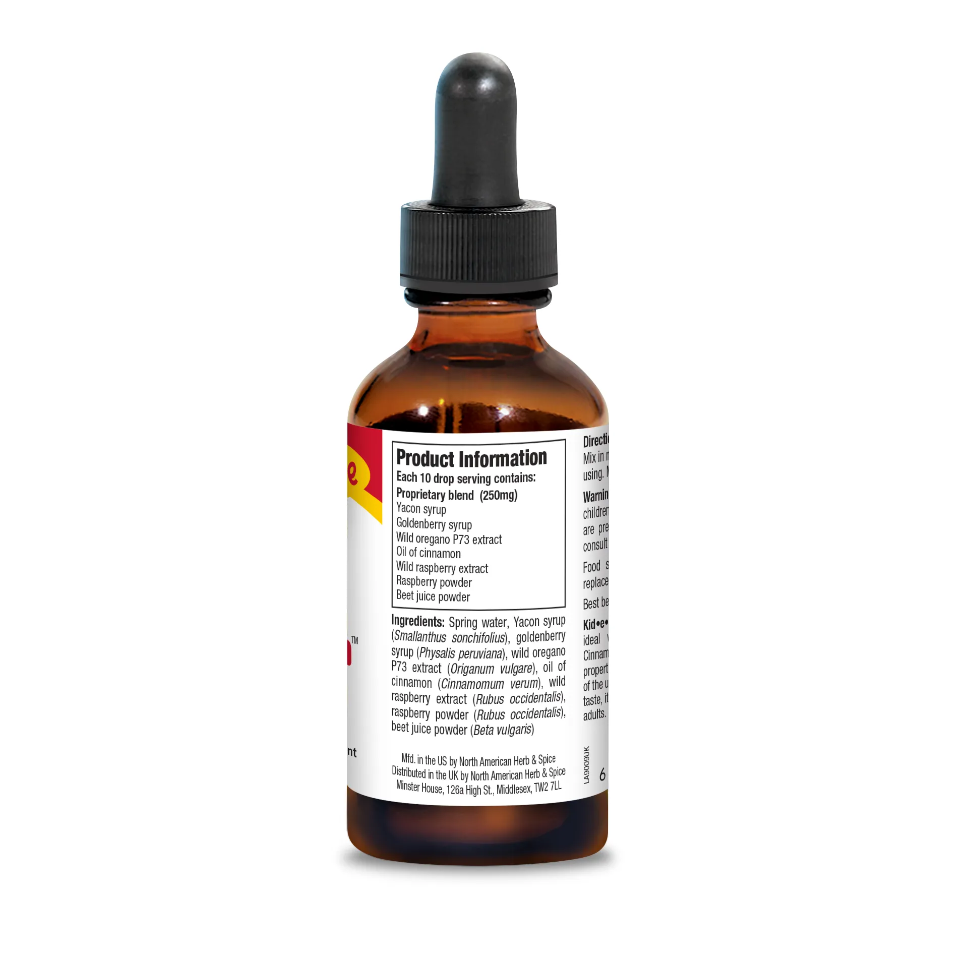 North American Herb & Spice Kid-e-Kare Orega-Cinn Oil 60ml