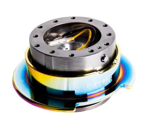 NRG SRK-250GM-MC Gun Metal Body / Neo Chrome Ring Quick Release Gen 2.5