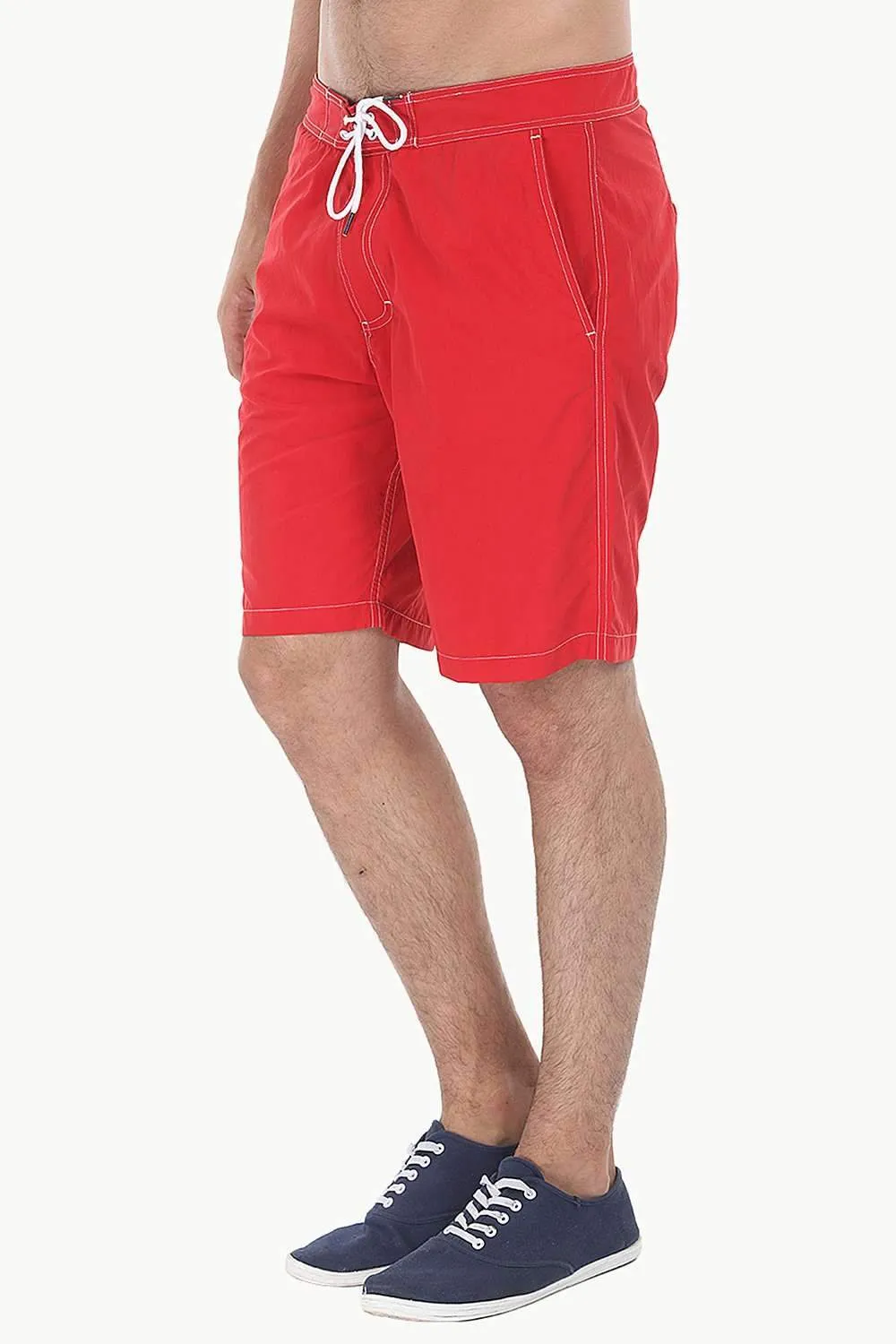 Nylon Solid 9'' Swim Shorts