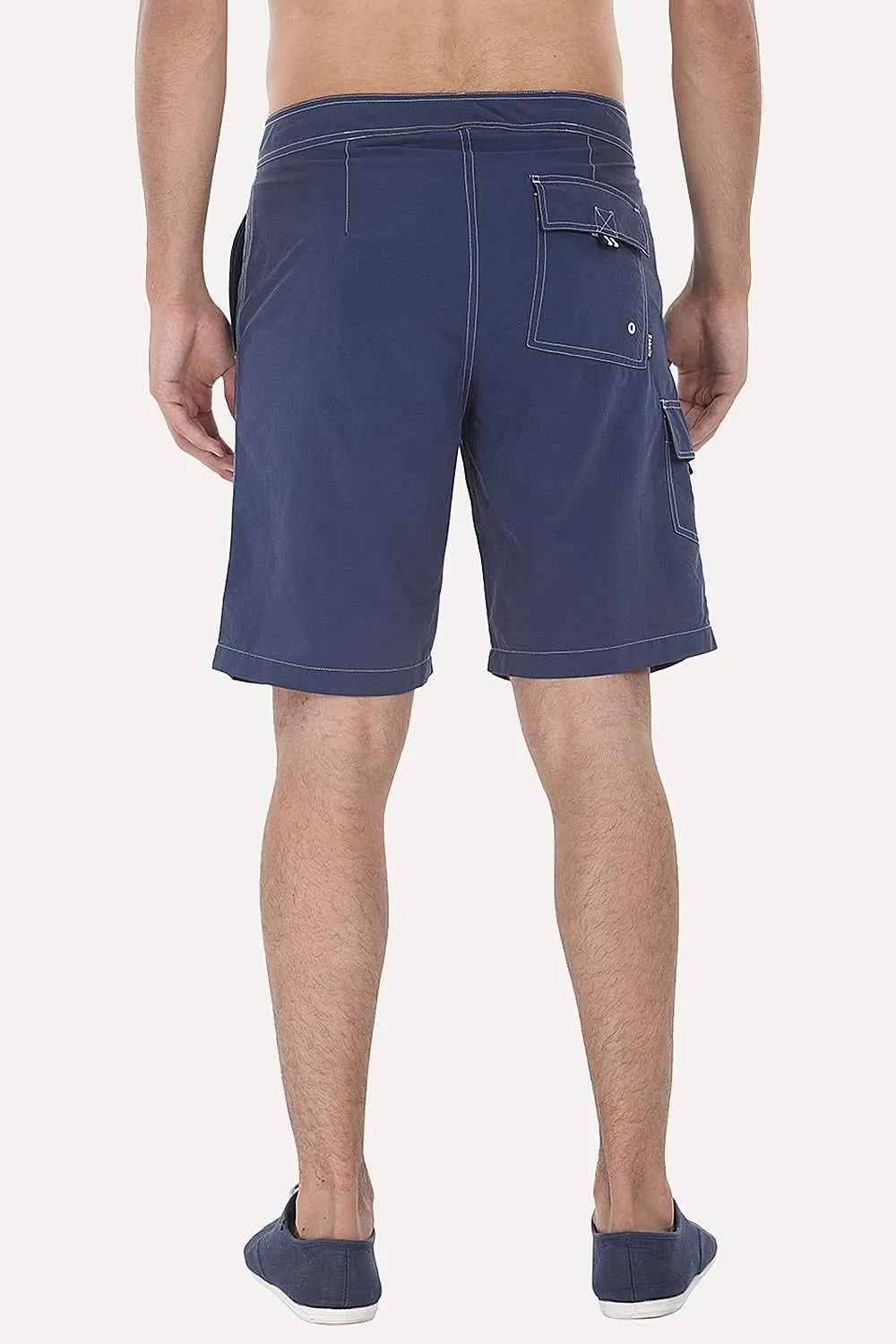 Nylon Solid 9'' Swim Shorts