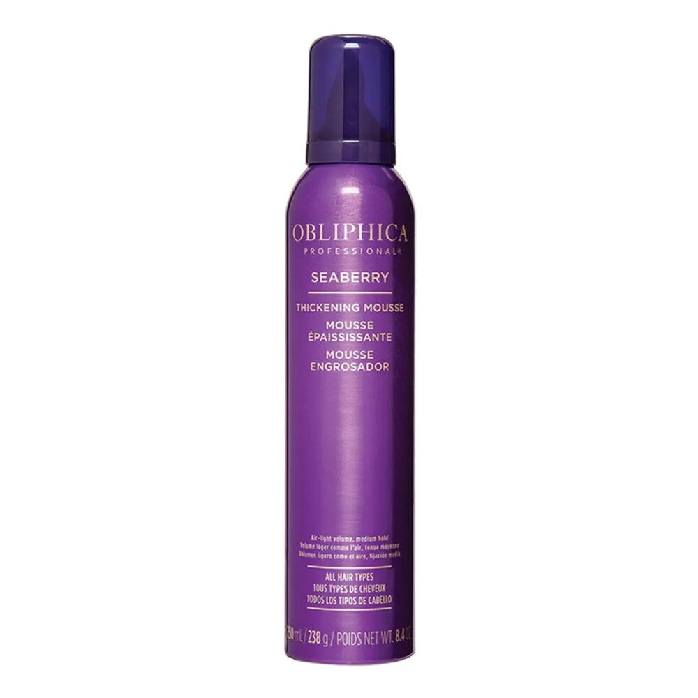Obliphica Seaberry Thickening Mousse / 8.4 oz. - 250 mL.
