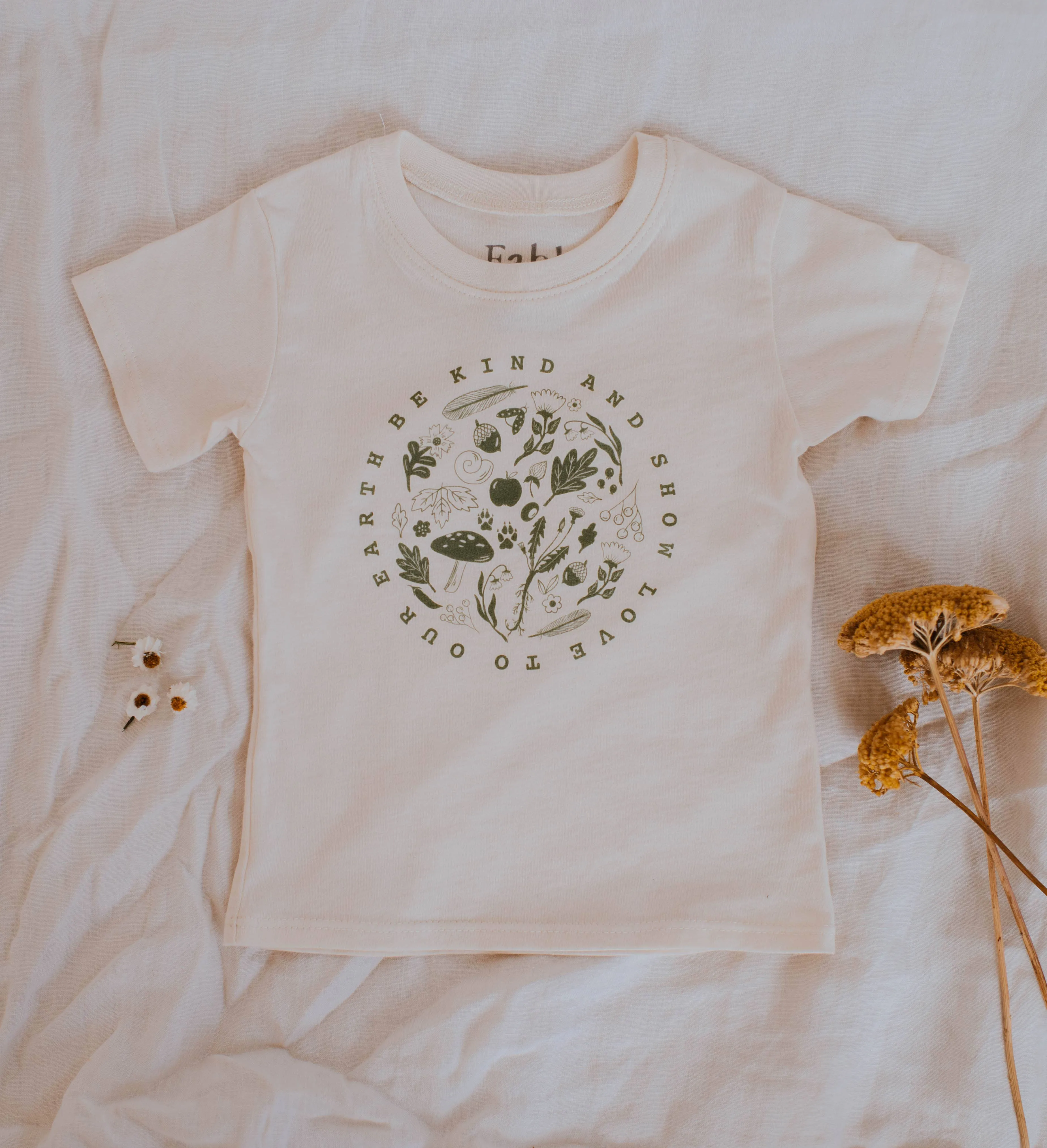 Organic Cotton - Be Kind To Our Earth Tee 4T
