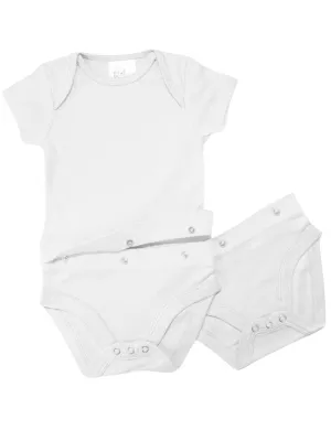 Organic Cotton Two-piece Sleepsuit With Poppers - Maxi