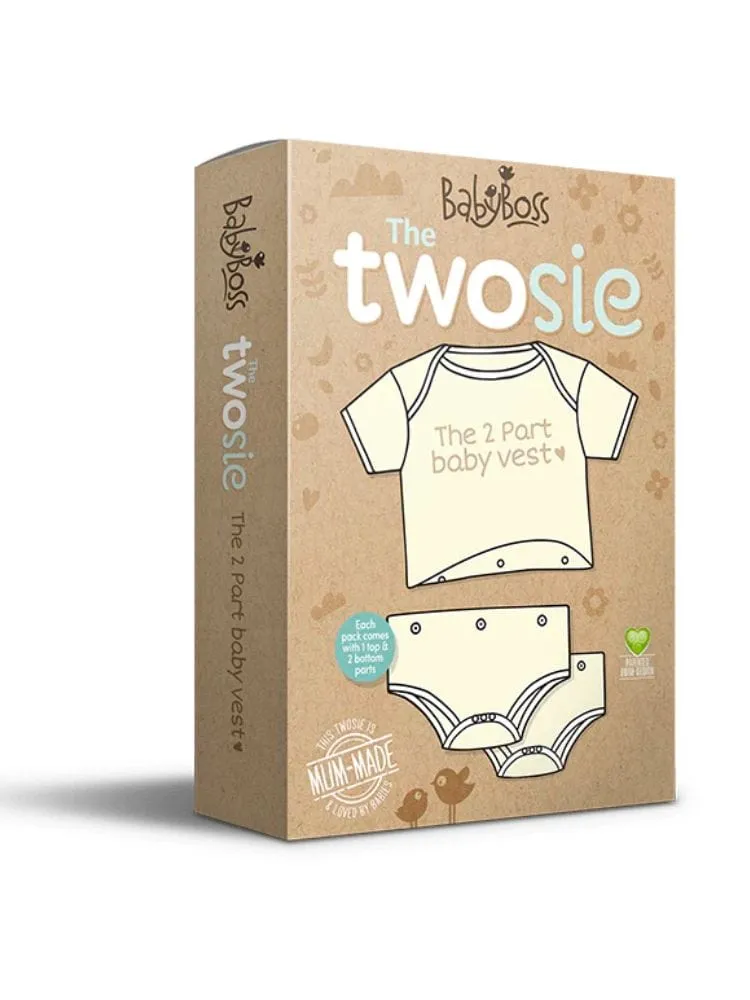 Organic Cotton Two-piece Sleepsuit With Poppers - Maxi