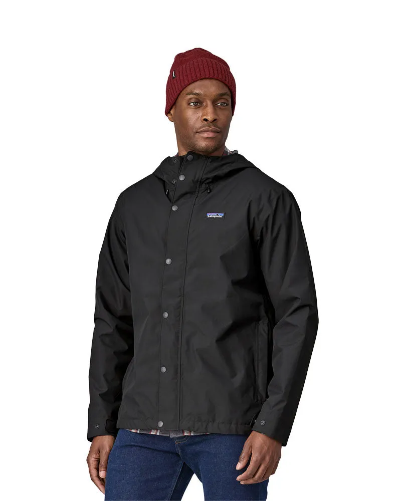 Patagonia Men's Jackson Glacier Rain Jacket Ink Black 2025