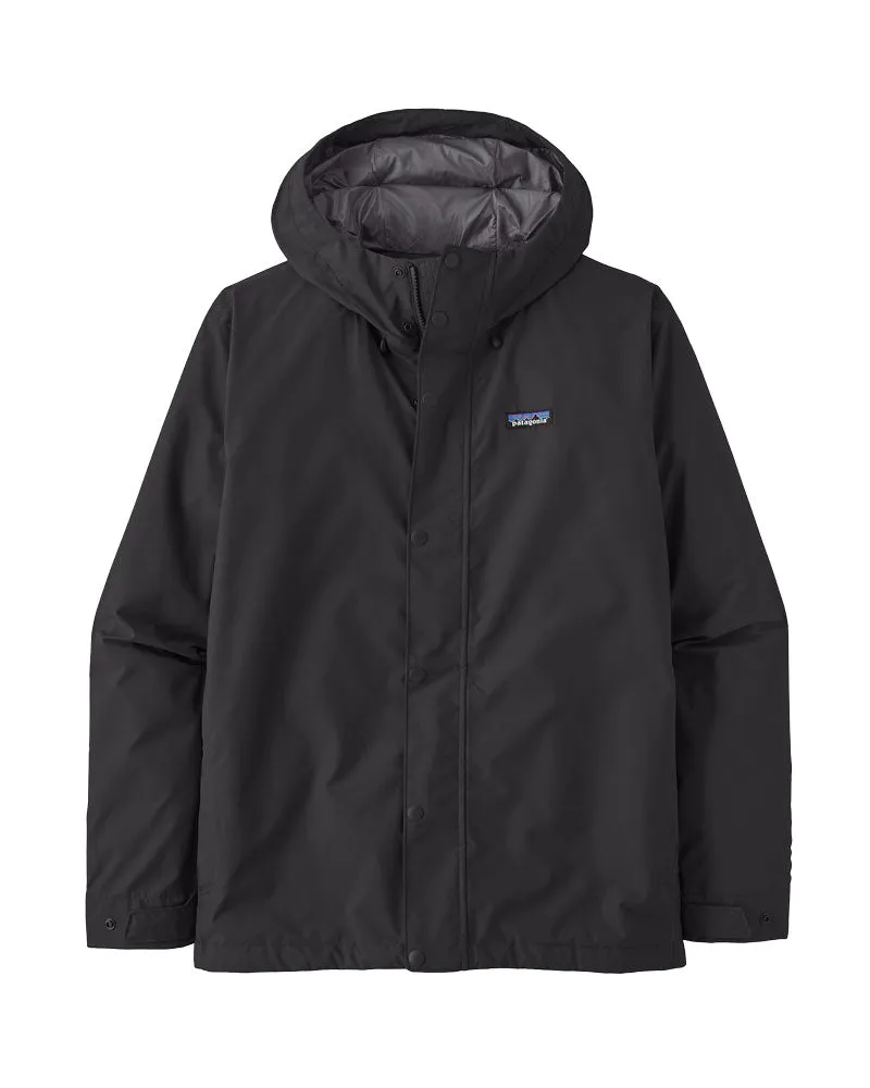 Patagonia Men's Jackson Glacier Rain Jacket Ink Black 2025