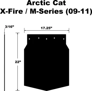 PDP SF209MSPB Snow Flap