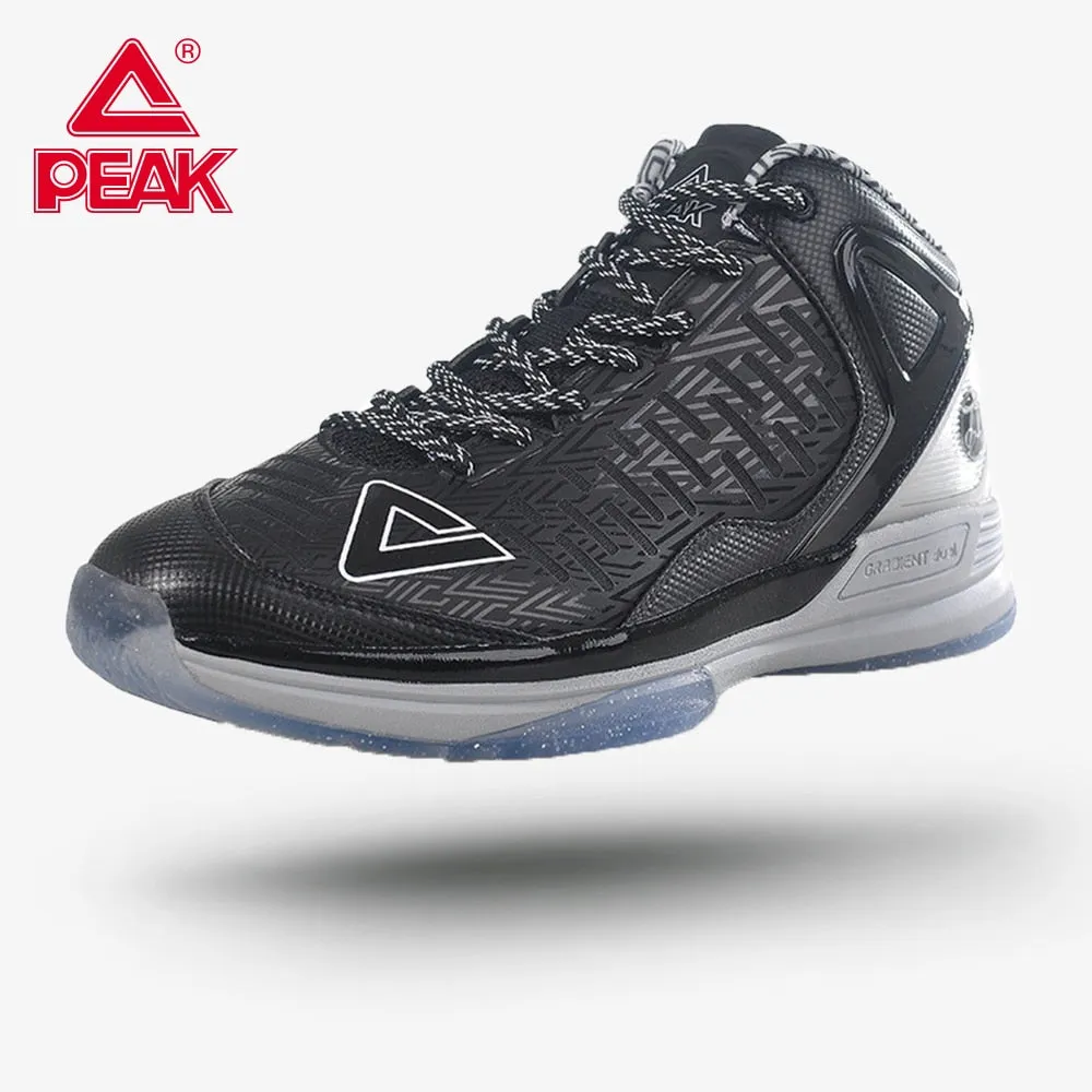 PEAK TONY PARKER TP9-II Men's Basketball Shoes Playoff Medium Cut Non-slip Outsole Professional Court Basketball Sneakers