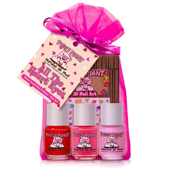 Piggy Paint Nail Polish 3pk - All the Heart Eyes