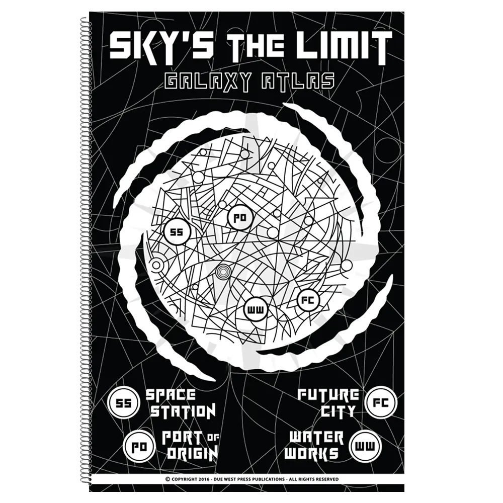 "Sky's The Limit, Vol.1" Coloring Book   Tracing Paper