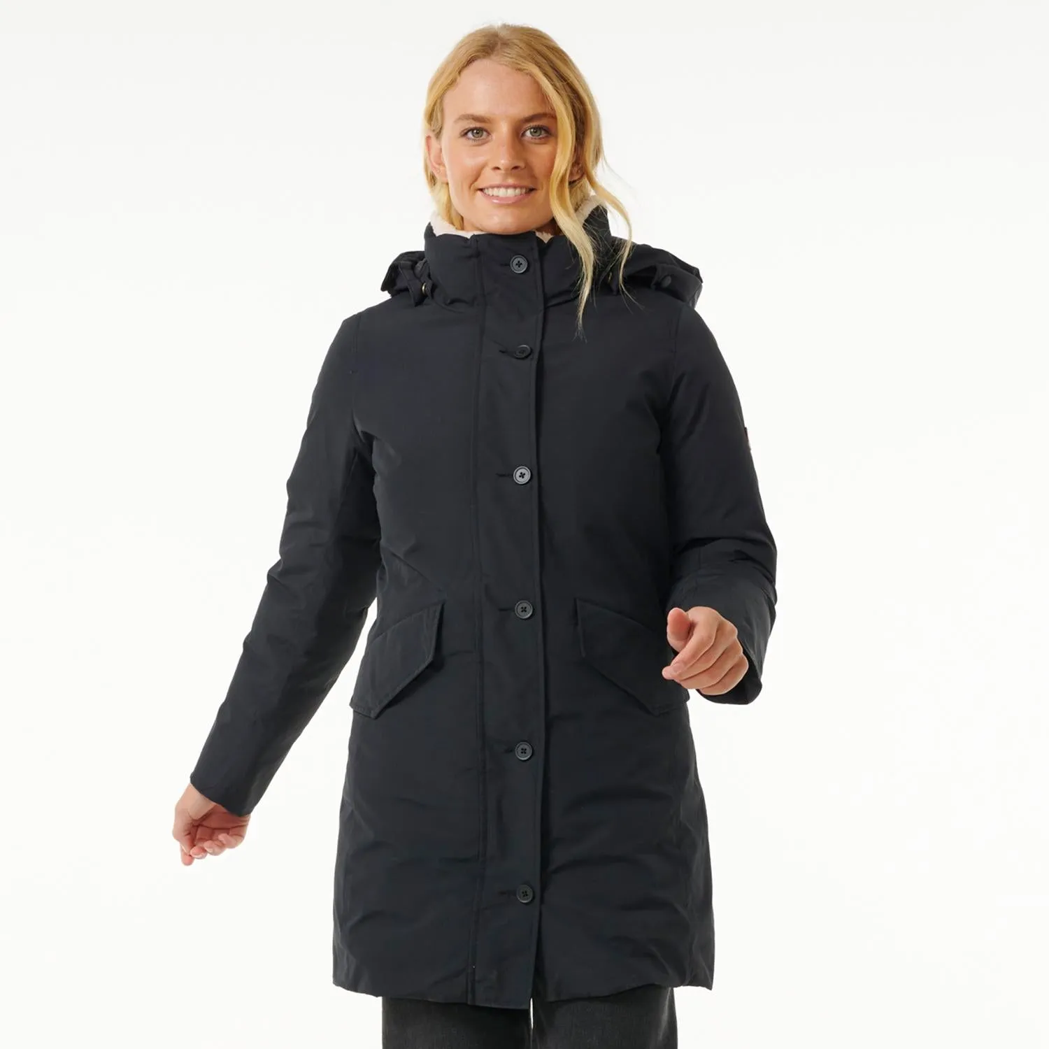 Rip Curl Anti-Series Rain Parker Washed Black