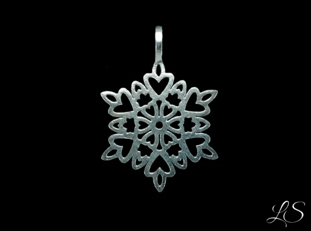Romantic Snowflake necklace