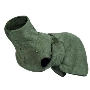 Rukka Pets Dog Medea Eco Bathrobe Green