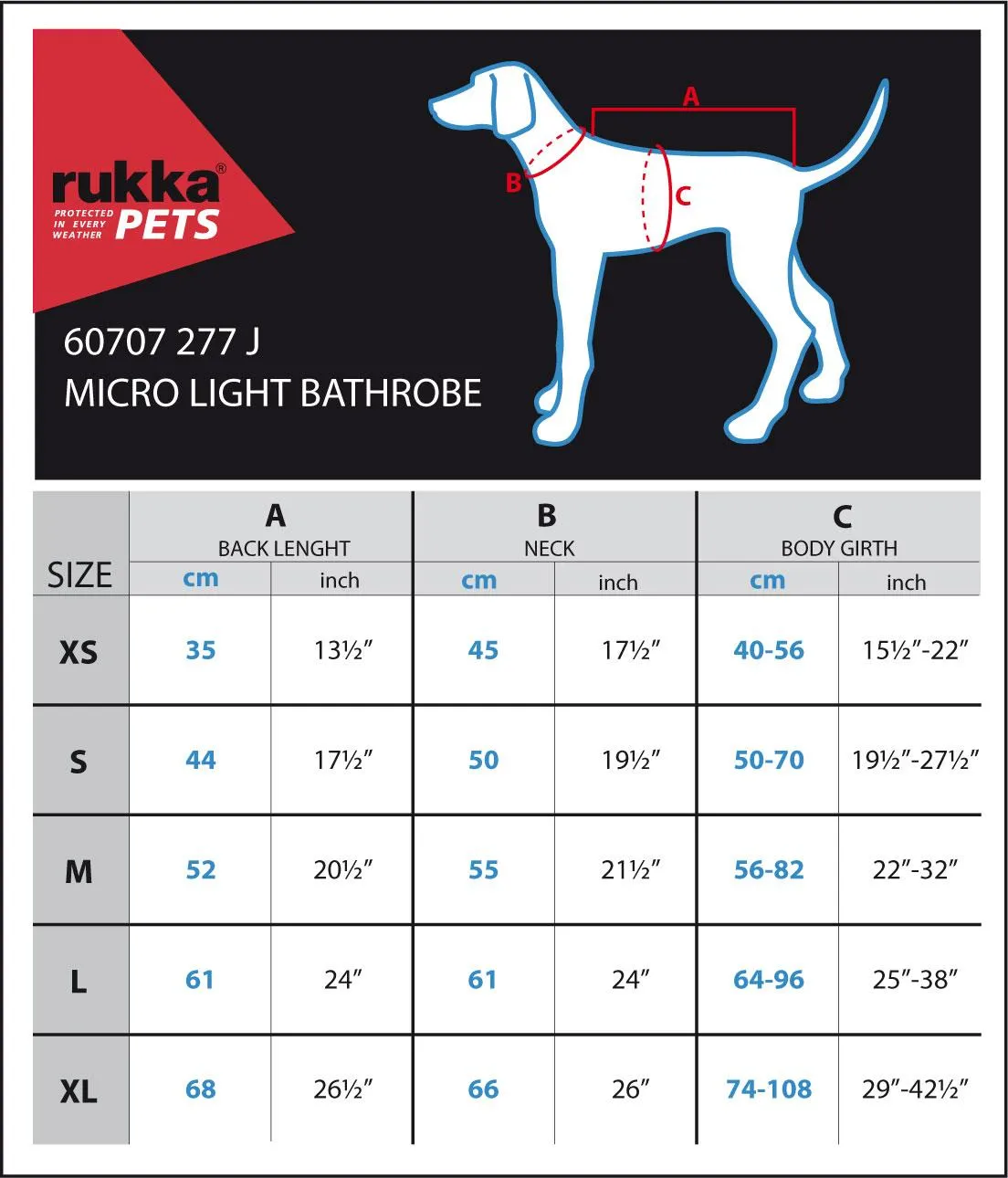 Rukka Pets Medea Eco Green Dog Bathrobe