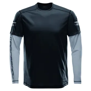 rw Marinepool Lenox Tec Longsleeve Men Black