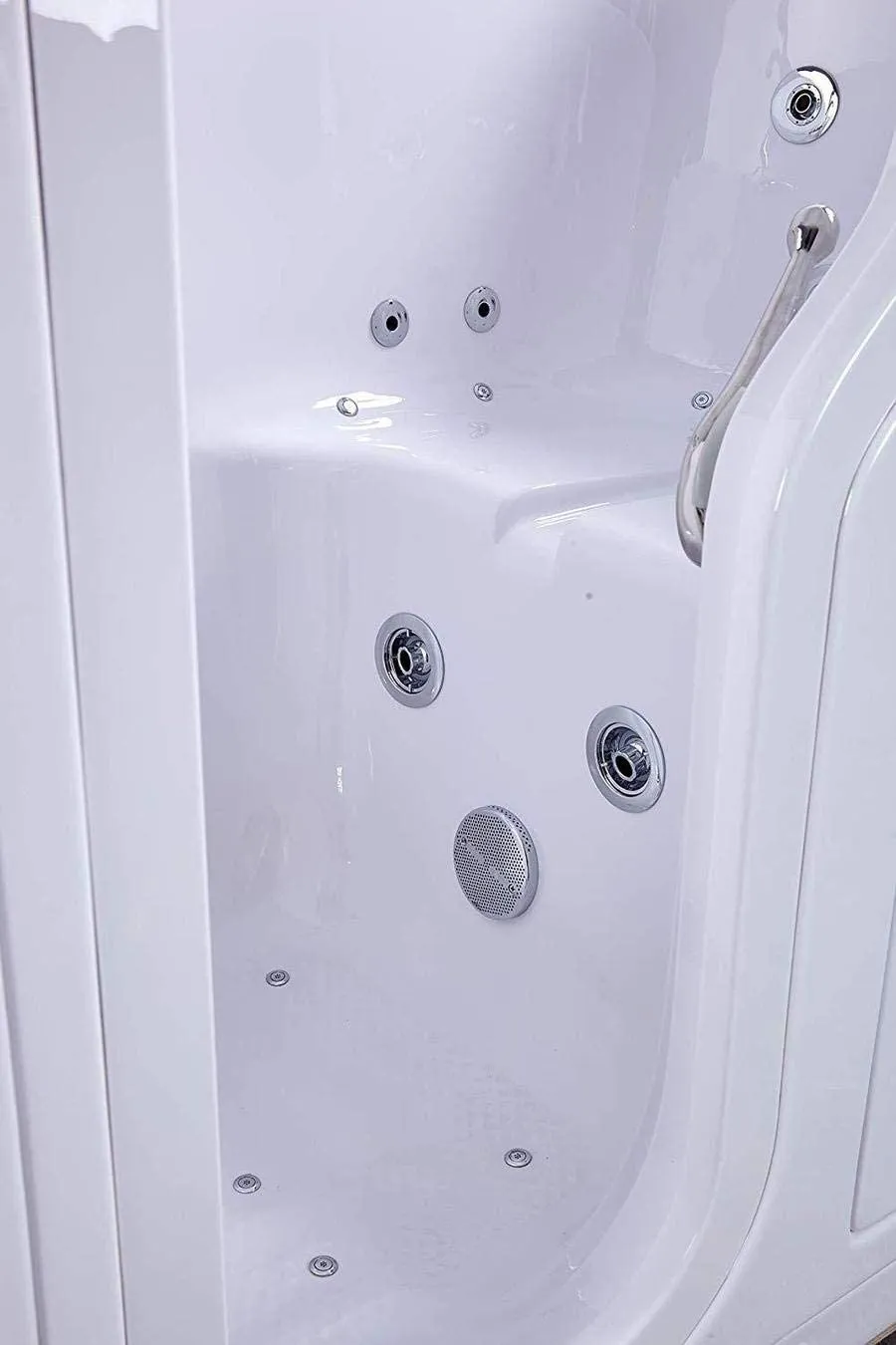 S-Class3052 Acrylic Walk In Tub Soaking, Fast Fill Faucet, 2" Drain Left (Dual Massage Left)