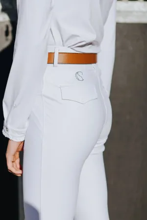 Saddle & Canter Chiara Show Breeches - White