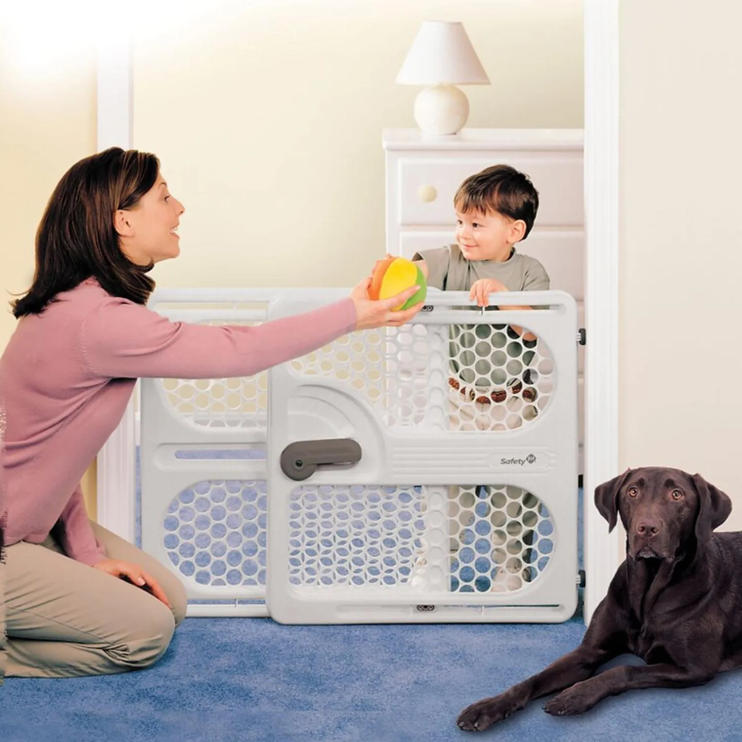 Safety 1st Easy Fit Security Gate - Taupe