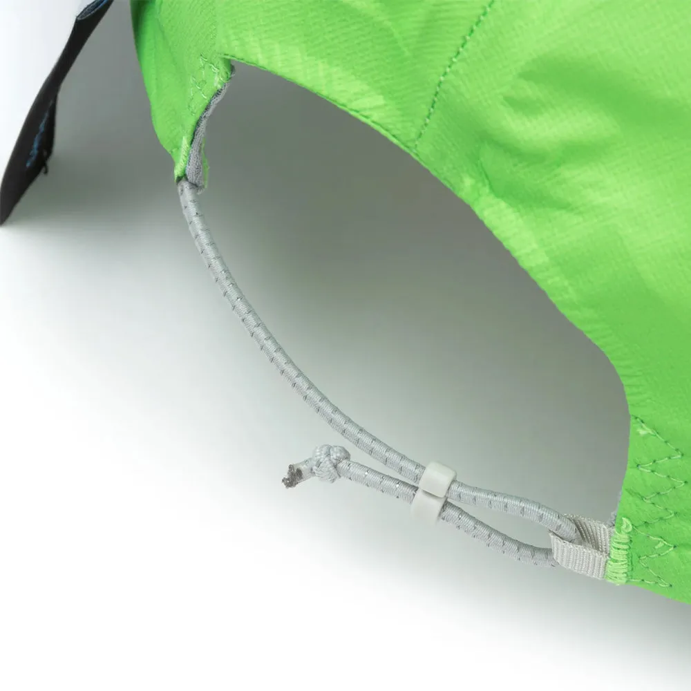 Satisfy Pertex® 3L Rain Cap - Neon Green