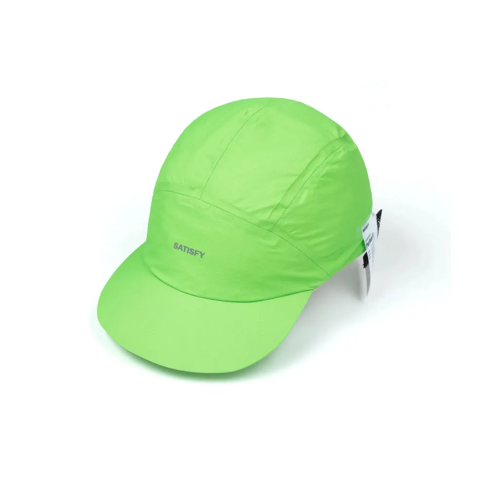 Satisfy Pertex® 3L Rain Cap - Neon Green
