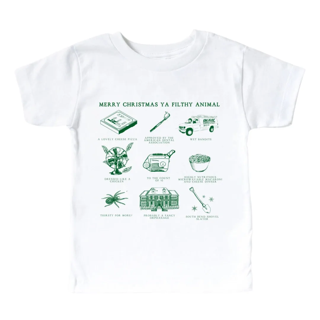 Saved By Grace Kid Home Alone Tee White