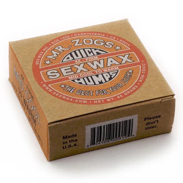 SEX WAX ECO QUICK HUMPS SURF WAX