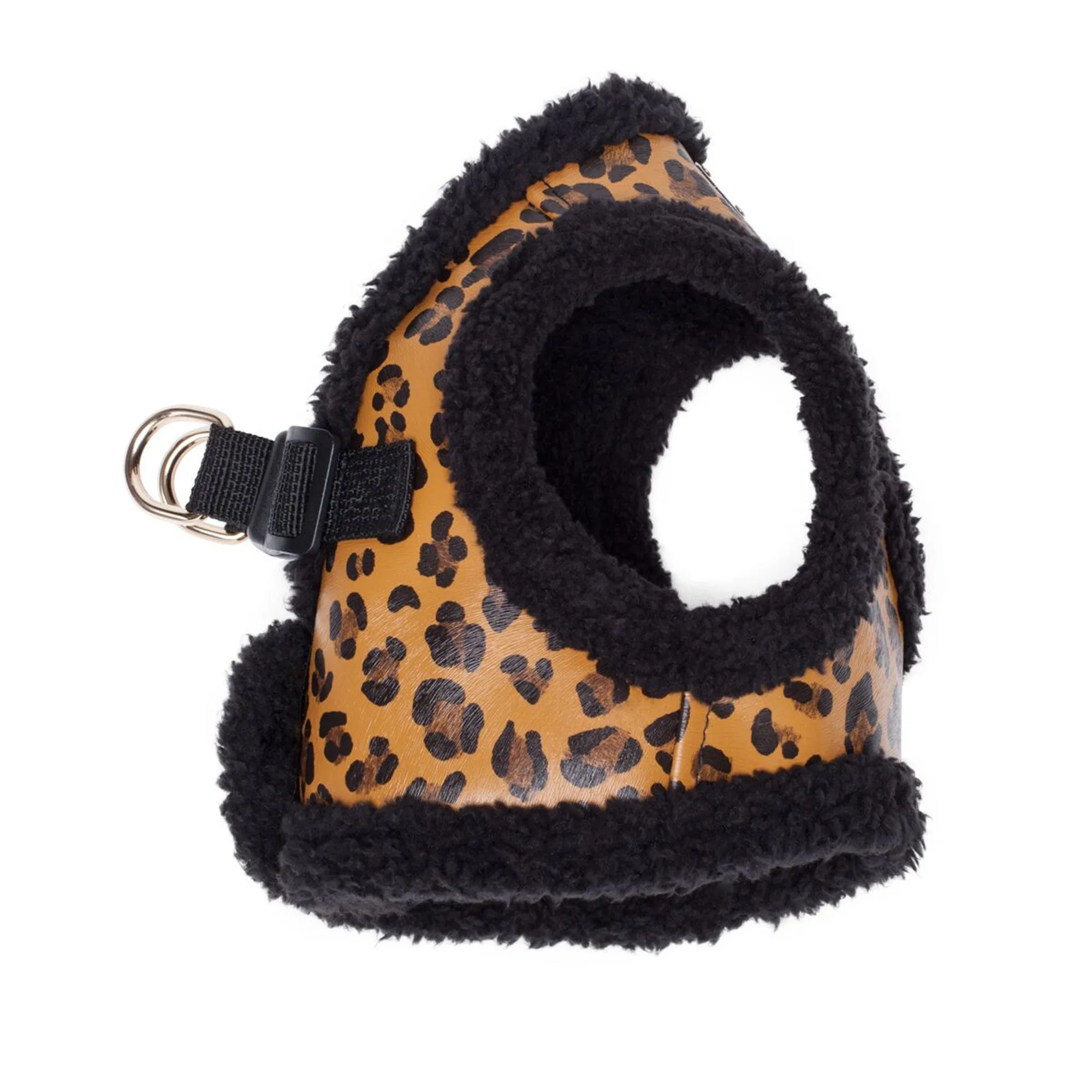 Shearling Moto Dog Harness