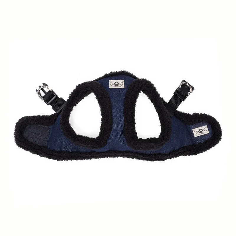 Shearling Moto Dog Harness