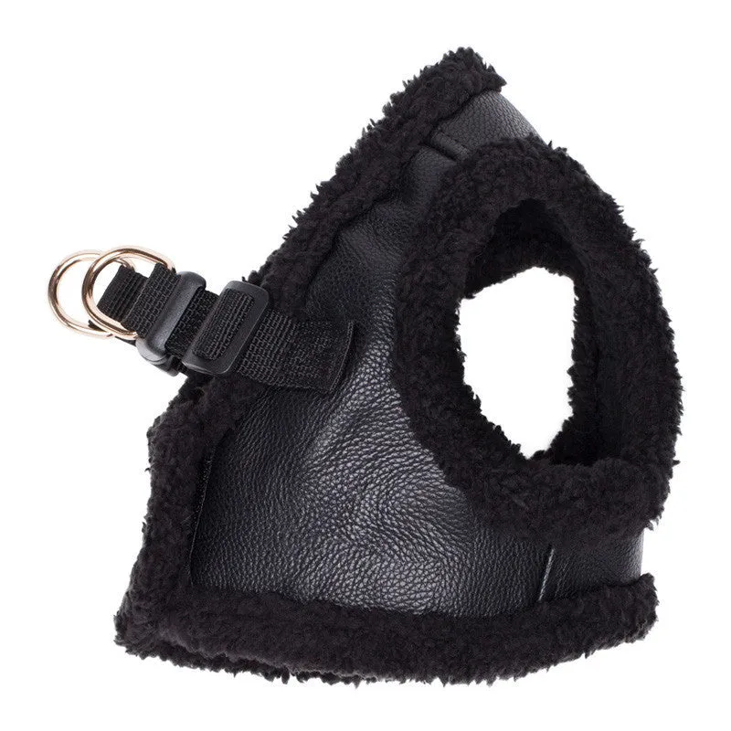 Shearling Moto Dog Harness