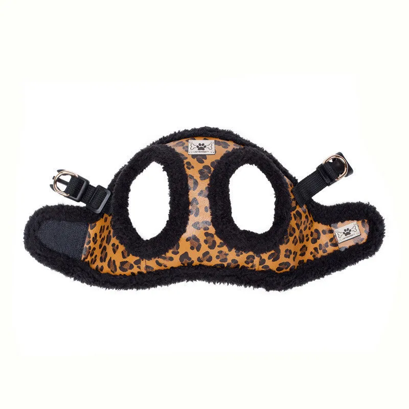 Shearling Moto Dog Harness